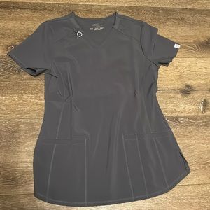 Cherokee gray‎ scrub top XS